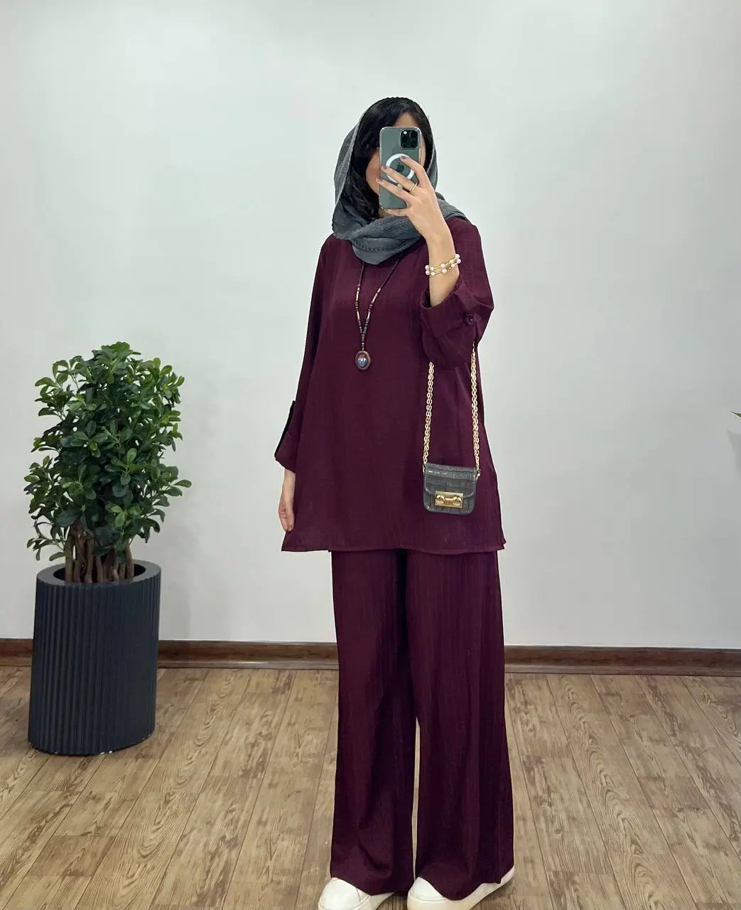 ست مانتو و شلوار ویوات 8